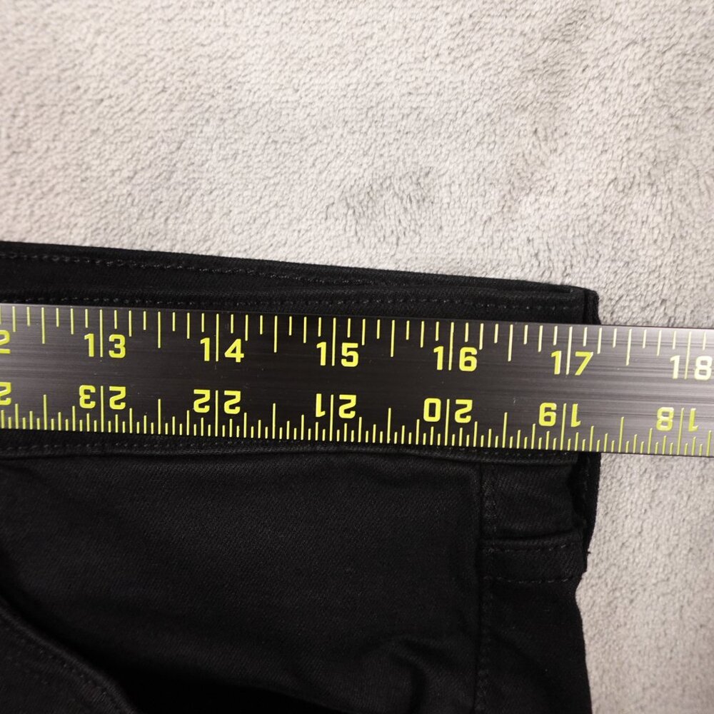 PAIGE Jeans Lennox Slim Fit Men's Size 33 Black Shadow Made in USA - Picture 6 of 14